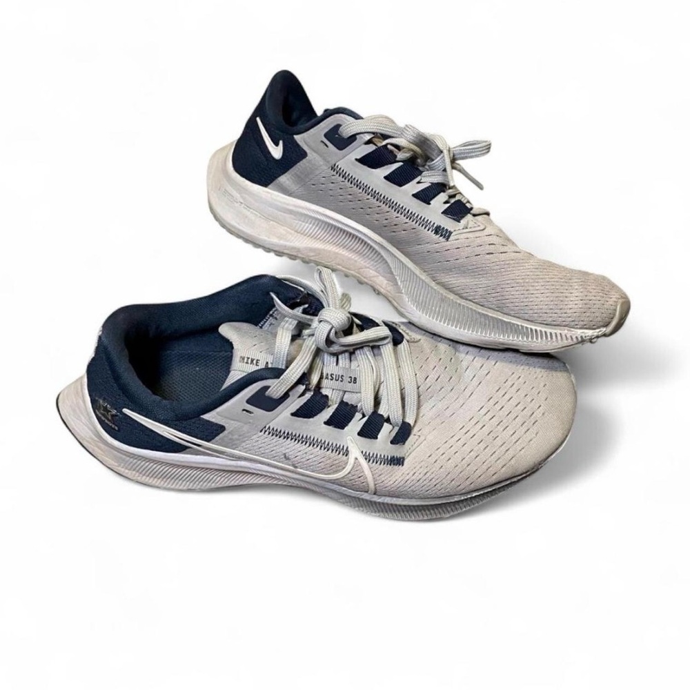 Nike Air Zoom Pegasus 38 NFL‎ Dallas Cowboys Wolf Grey Navy DJ0822-001